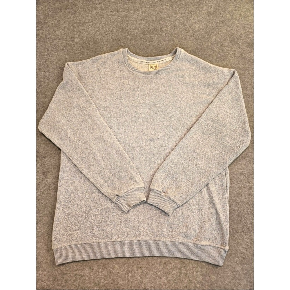 Pacific & Co. Men's Grey Salt & Pepper Crewneck Sweatshirt SZ XL